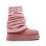 UGG Women’s Classic Mini Dipper legwarmer Boot – Pink Dawn