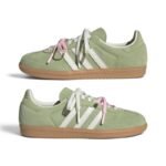 adidas Molly-Mae X Samba Matcha Shoes - Green - Image 5